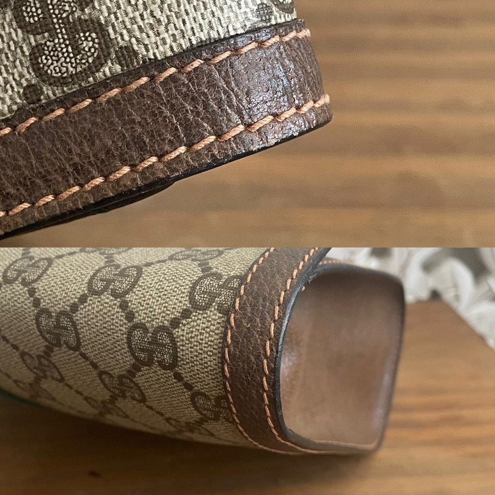 🔴SOLD🔴Gucci Ophidia Sherry Line Supreme GG Monogram Clutch Bag, - Picture 5 of 17